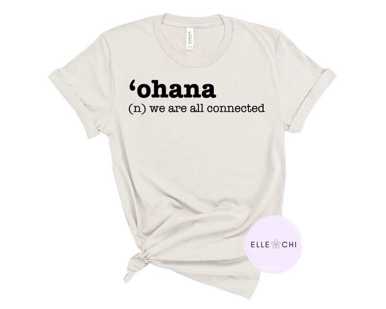 Hawaiian Values Collection ʻohana We Are All Connected Etsy