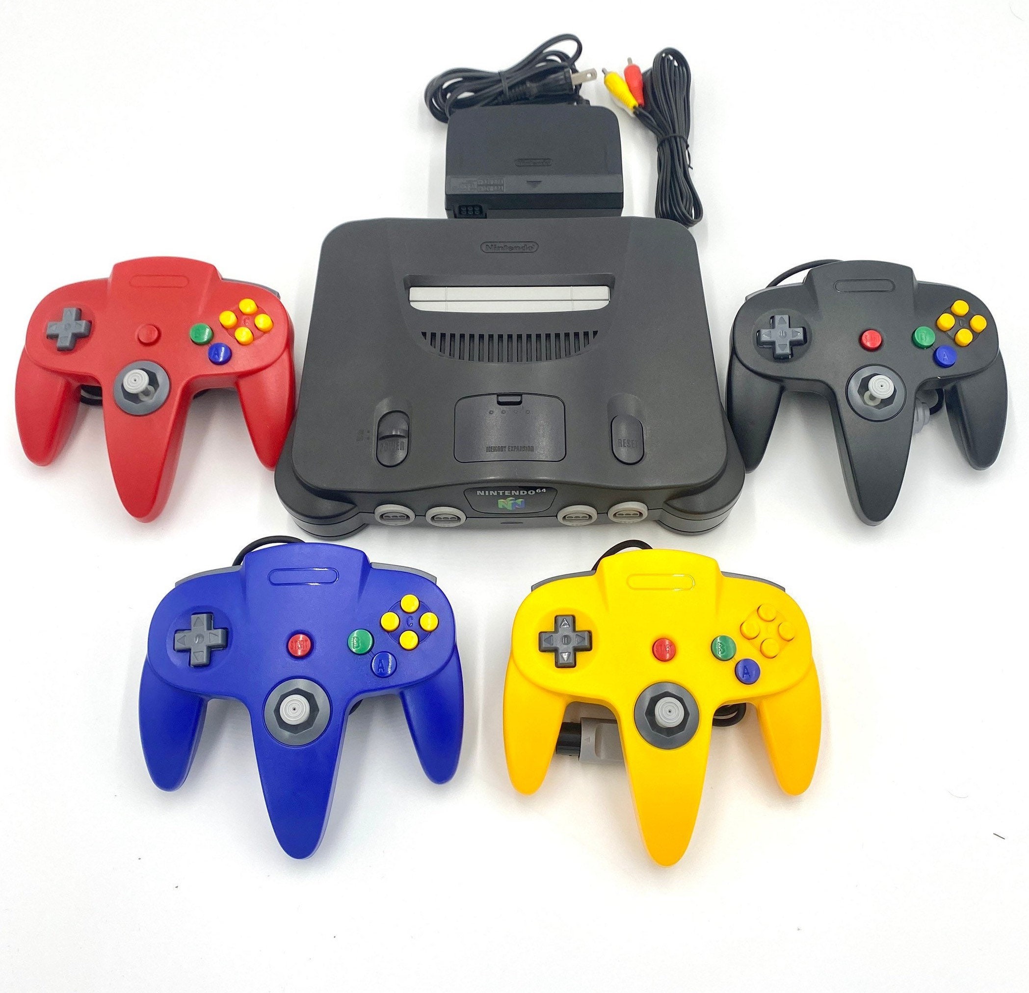 Nintendo Console Black N64 Console Region Free - Etsy