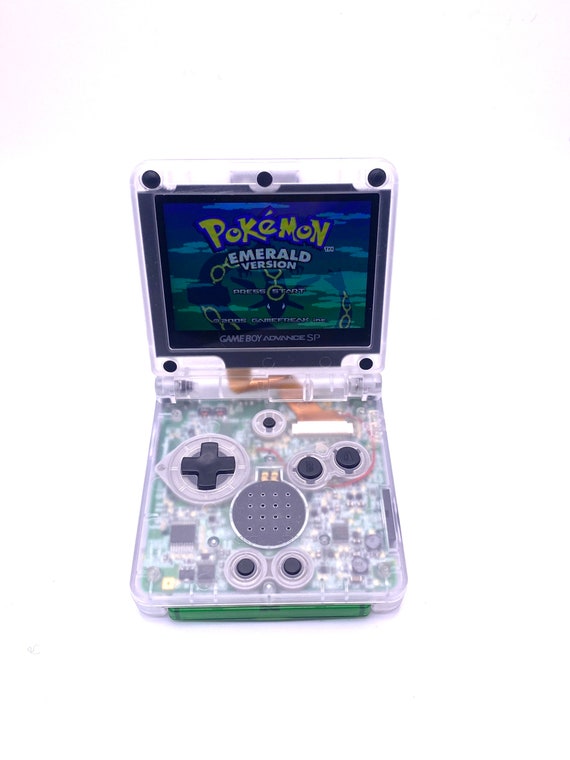 Game Boy Advance SP System Black and Silver w/Charger For Sale