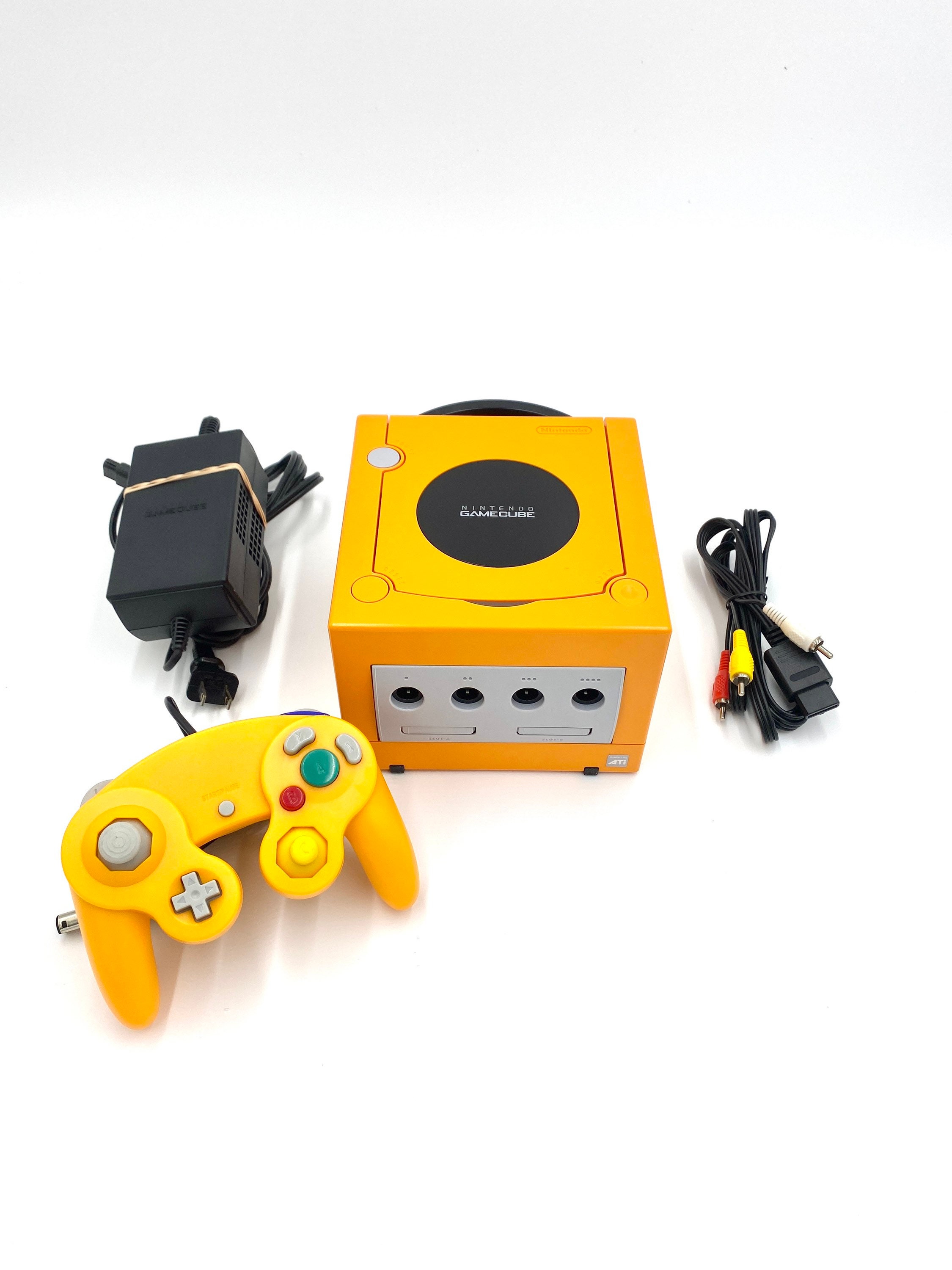 bøn pulver sikring Nintendo Gamecube Console Spice Orange Orange Controller/s - Etsy