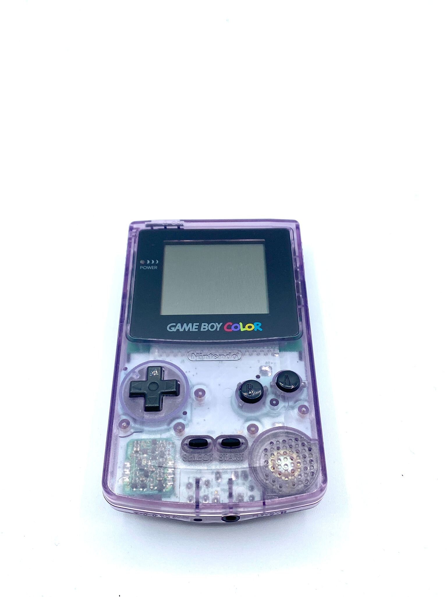 Buy Gameboy Color Clear Atomic Purple Backlight Console Online in India 