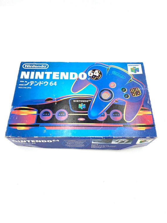 Nintendo 64 N64 Charcoal Black Console Region Free Original
