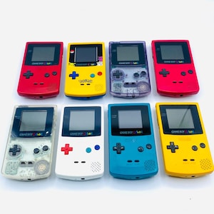 Gameboy Color Handheld Backlit Nintendo GBC Systems authentic Game boy color console GBC