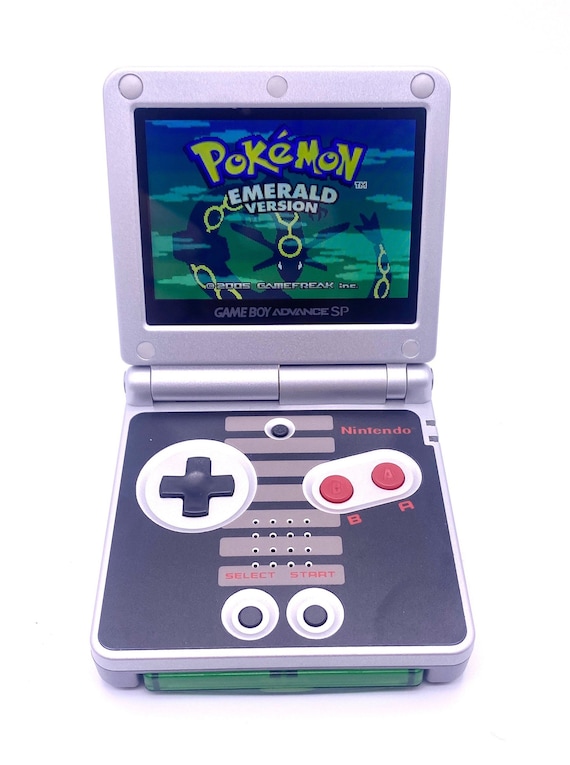 Nintendo GameBoy Advance SP System Pearl Blue w/ Charger Discounted