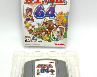 Jinsei Game 64 N64 Game (Japanese Version, With Box)