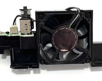 Authentic Nintendo GameCube OEM Fan Replacement w/ Power Button Switch Clean