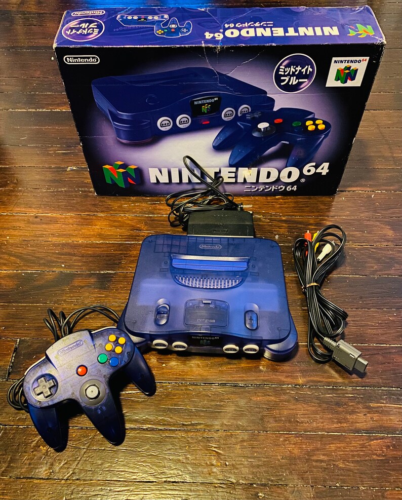 nintendo 64 original box