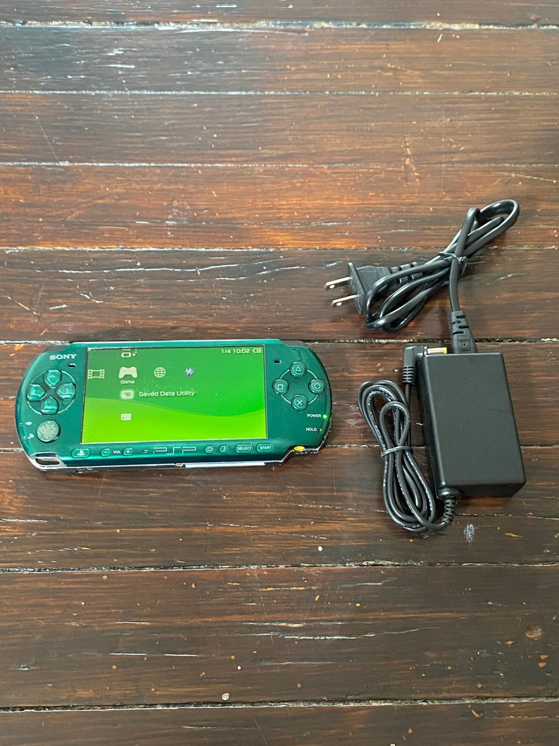 PSP 3000 official PlayStation Portable Bundle Memory Card Etsy