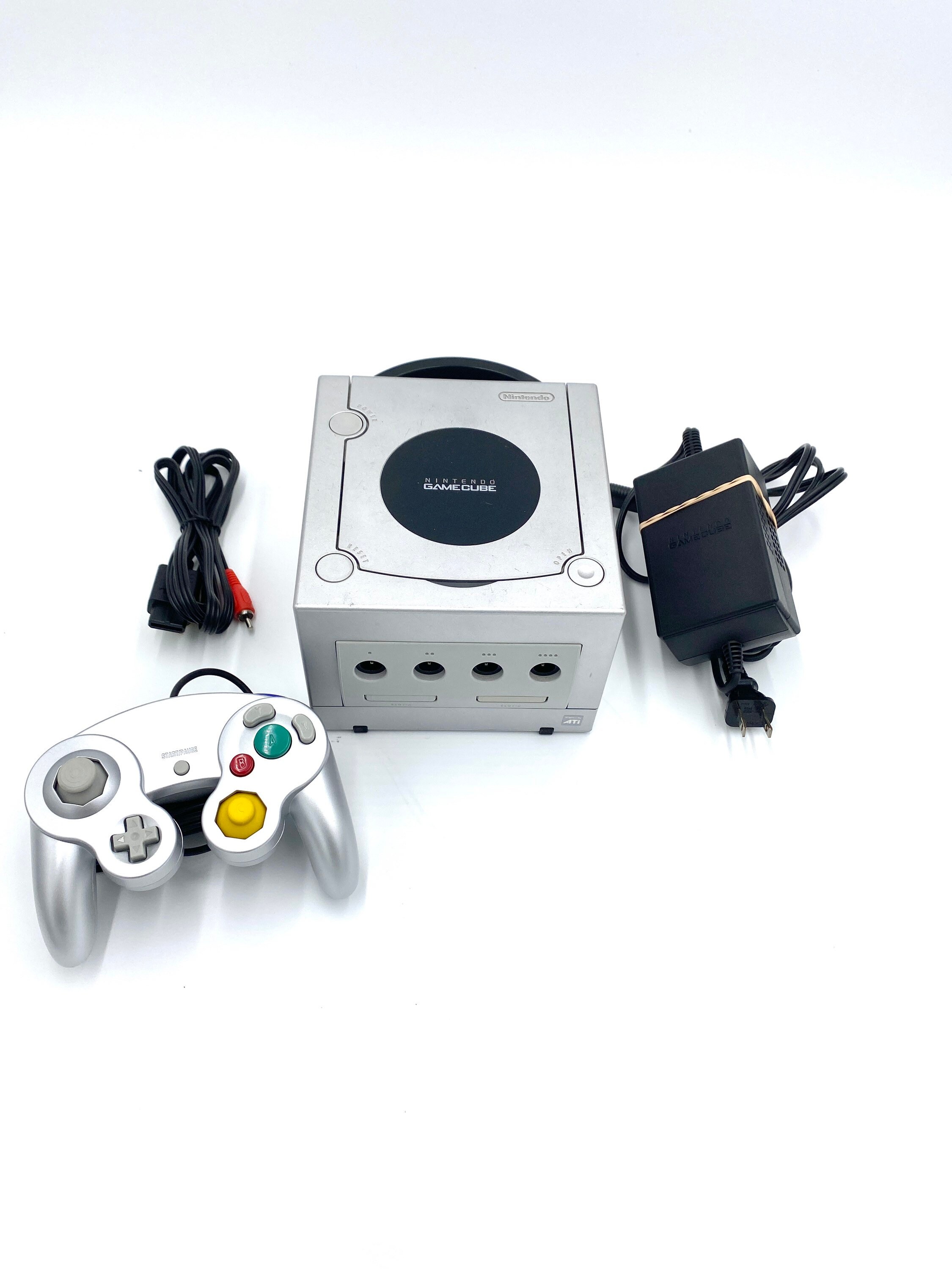 Gamecube Console Silver + Silver Controller/s + Wires Bundle - Etsy