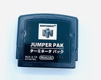 Official Nintendo 64 N64 Jumper Pack Pak Authentic Original