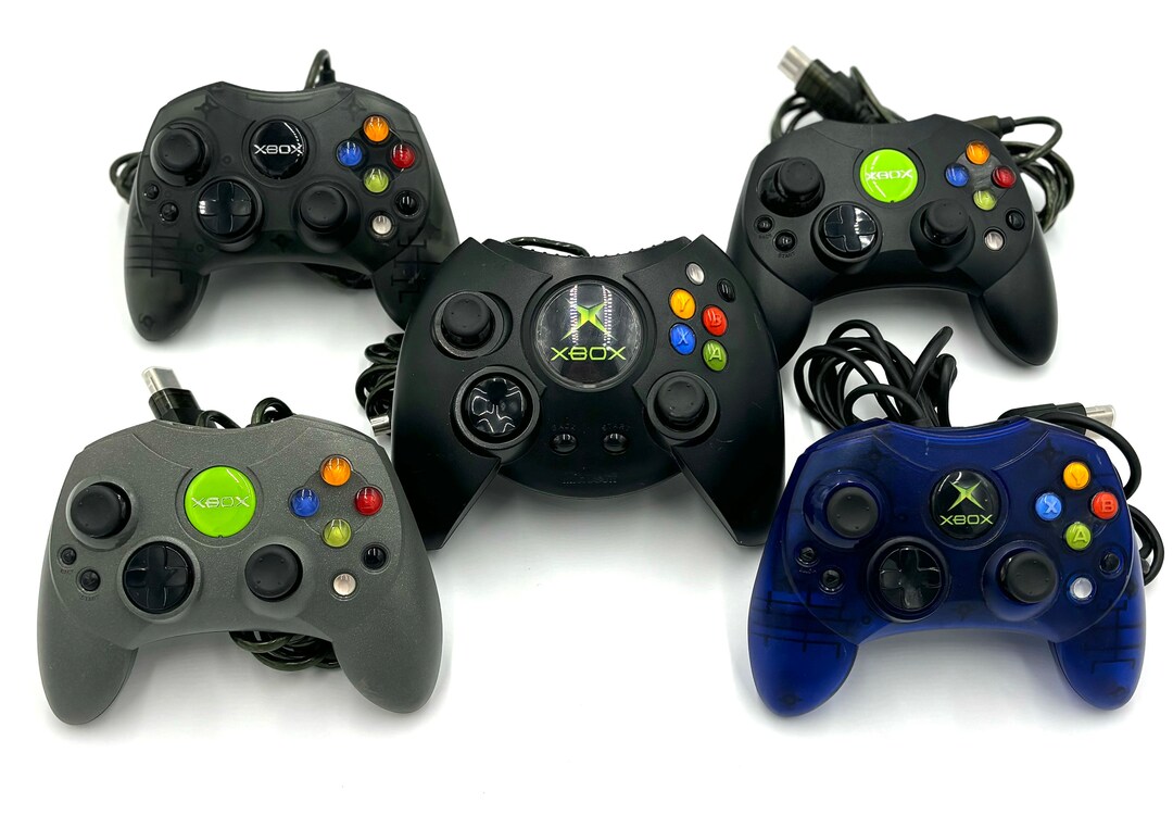 Authentic Microsoft XBOX Original Controllers OEM Official Pick Your Authentic Microsoft XBOX Original Controllers OEM Official Pick Your