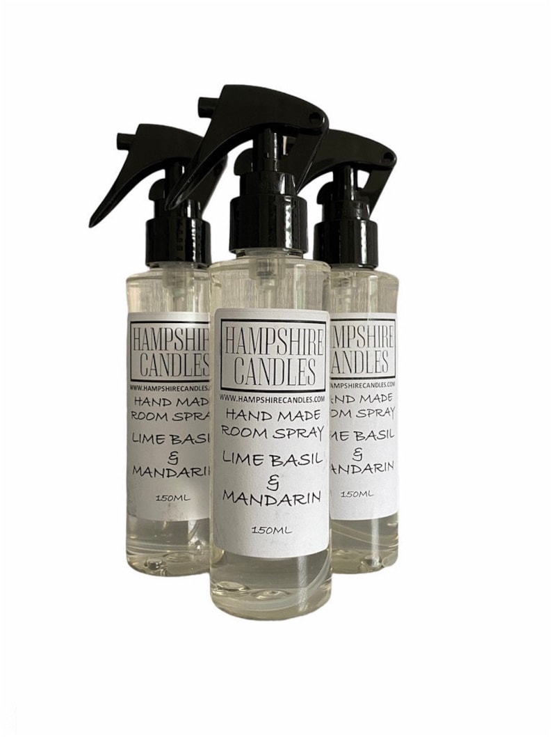 Lime Basil and Mandarin Room Spray Air Freshener Fine Mist Etsy