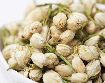 Jasmine Flowers Dried, Loose, Whole 1-ounce Jasminum Odoratissimum 