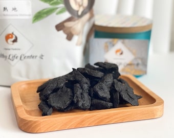 Healthy Life Center / Processed Radix Rehmanniae / Processed Rehmannia glutinosa Libosch / Shu Di Huang / 熟地黄 / 1LB