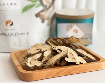 Healthy Life Center/ White Atractylodes Root Cut Slices/ Atractylodis Macrocephalae /Bai Zhu /无熏硫白术