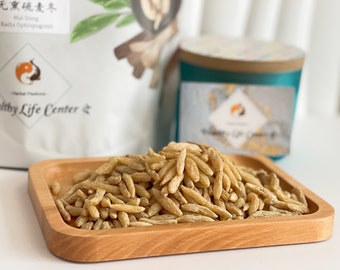 Healthy Life Center / Natural Dried Radix Ophiopogonis Tuber / Mai Meng Dong / 麦门冬 / MAI DONG / 麦冬 / 1LB