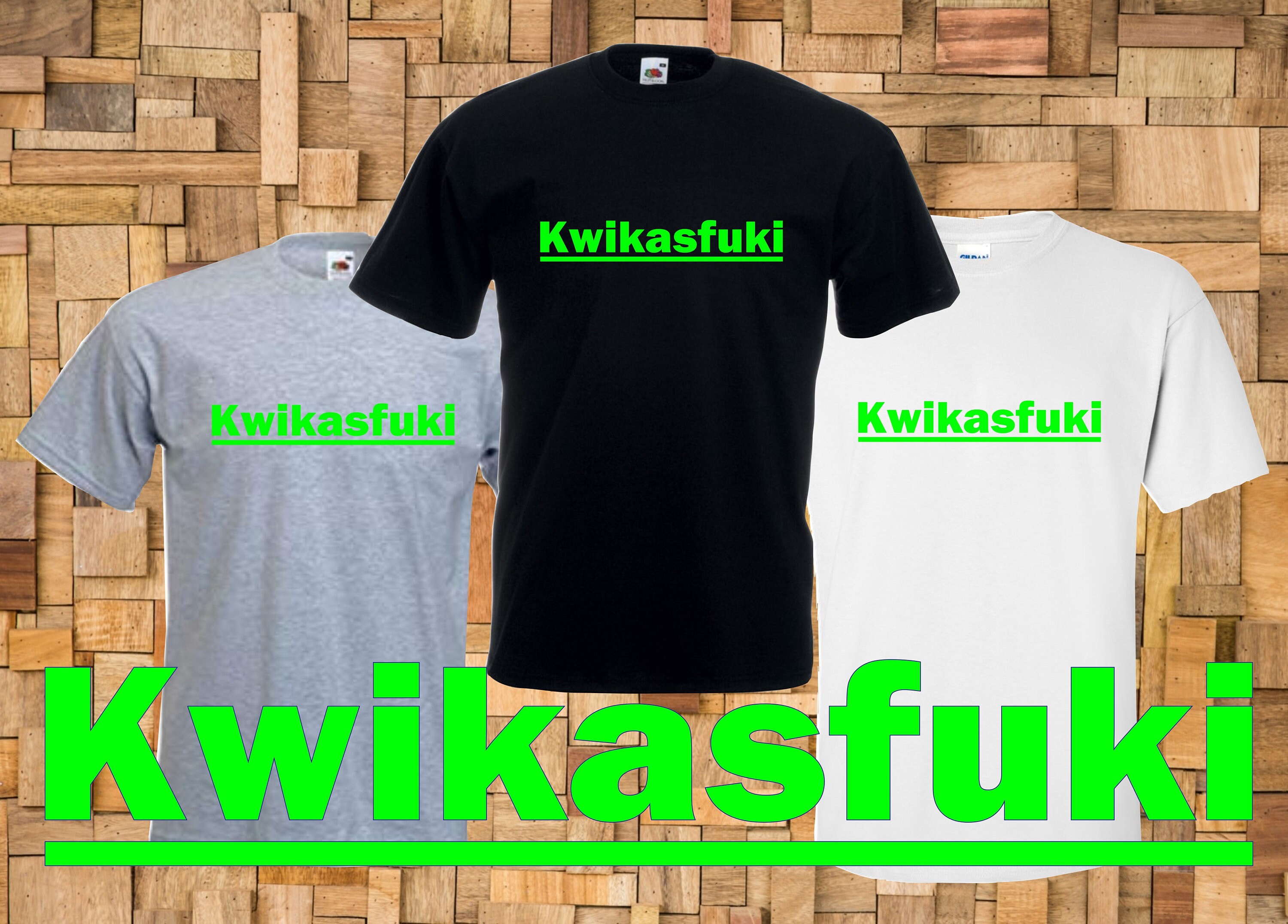 Kawasaki Kwikasfuki Divertida Motocicleta Bicicleta Broma Regalo Divertido Presente Jumper XS-5XL Sudadera Jumper - España