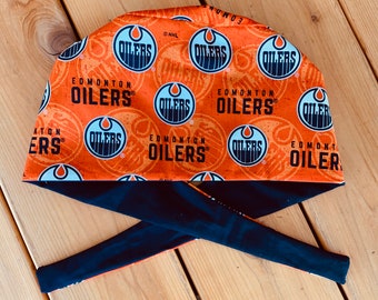 Edmonton Oilers - Fit A - (Great for Nurses, Doctors, OR Staff, Dentists, Veterinarians, Food Prep, etc.)