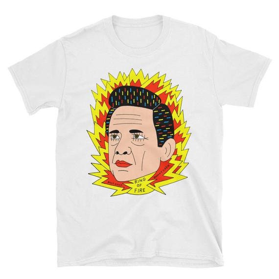 Johnny Cash Ring Of Fire T-shirt