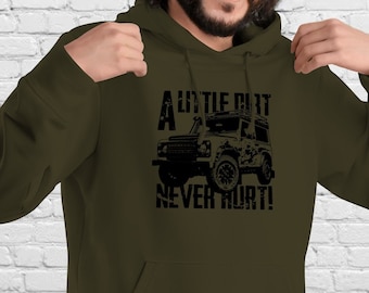 Off Road 4x4 Hoodie, Men's Car Jumper, Birthday Gift