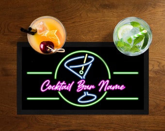 Bar Rail Runner Spill Mat For Home Cocktail Party Drink Pub Mat JA Bar Rail Runner Spill Mat For Home Cocktail Party Drink Pub Mat JA