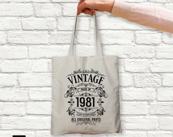 Details about / 65th Birthday Gifts It Took 65 Years to Become Birthday Tote Bag Canvas Tote Bag
