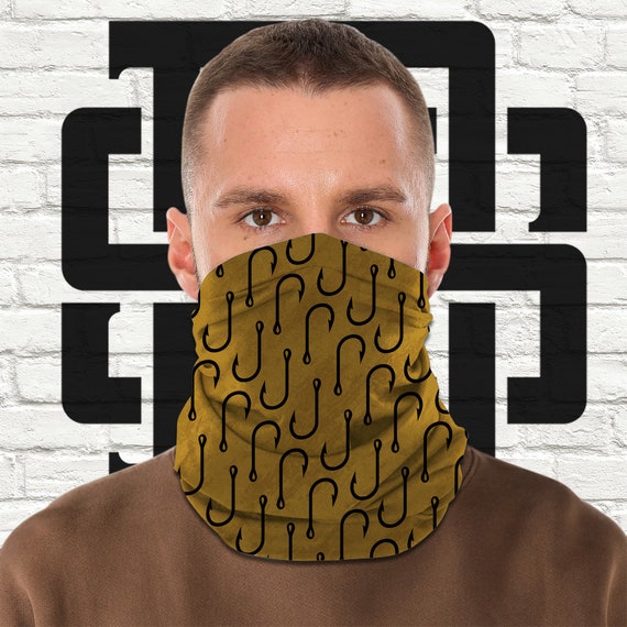Neck Gaiter-Face Mask-Head Scarves-Headband-Scorpion Fish Design