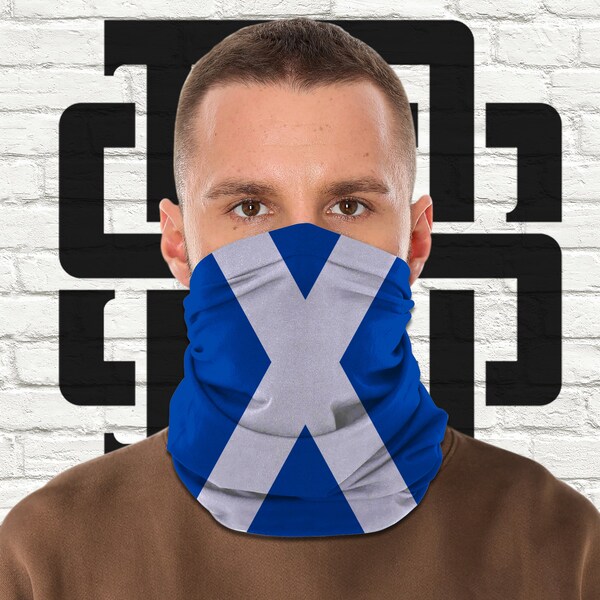 Scotland Flag Mask Etsy