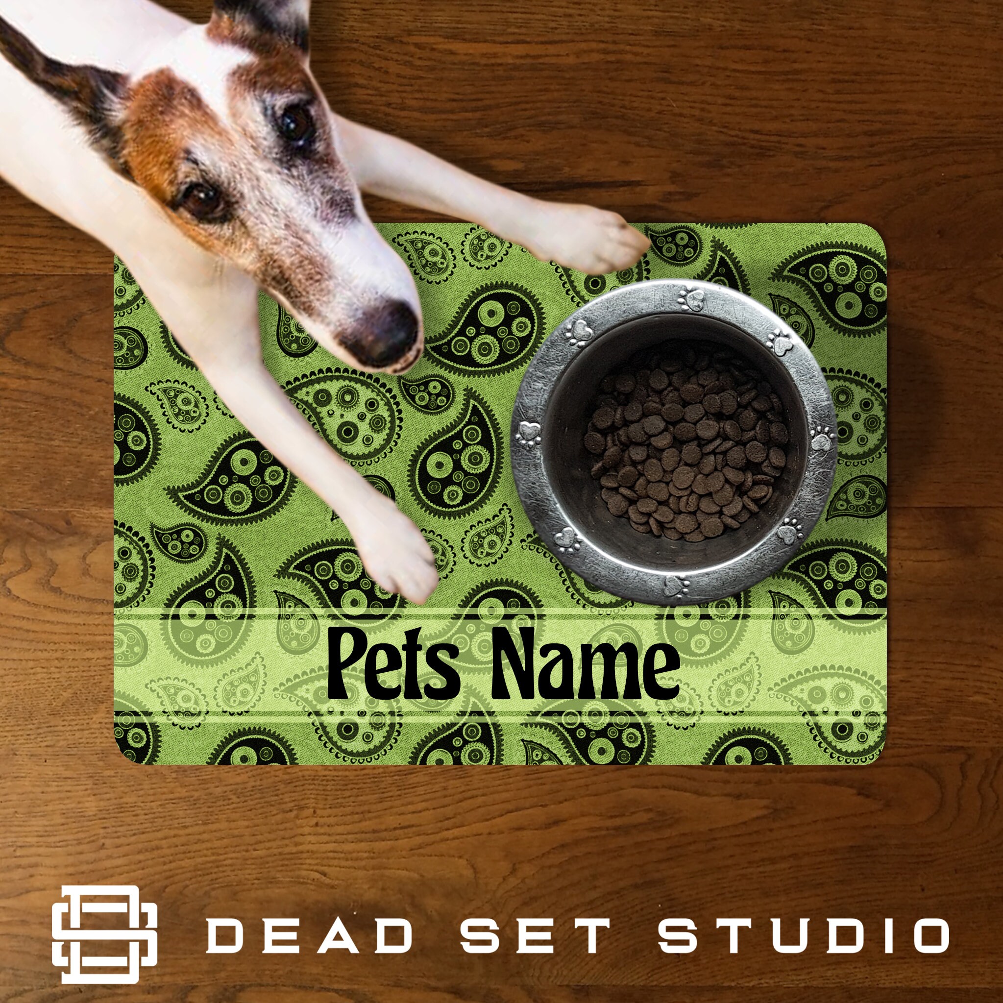 Personalised Pet Food Mat Feeding Mat Floor Mat Pet Etsy UK