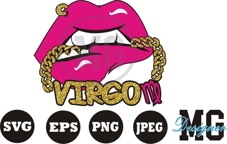 Lips Virgo Svg Zodiac Svg Astrology Svg Sexy Lips Sign - Etsy