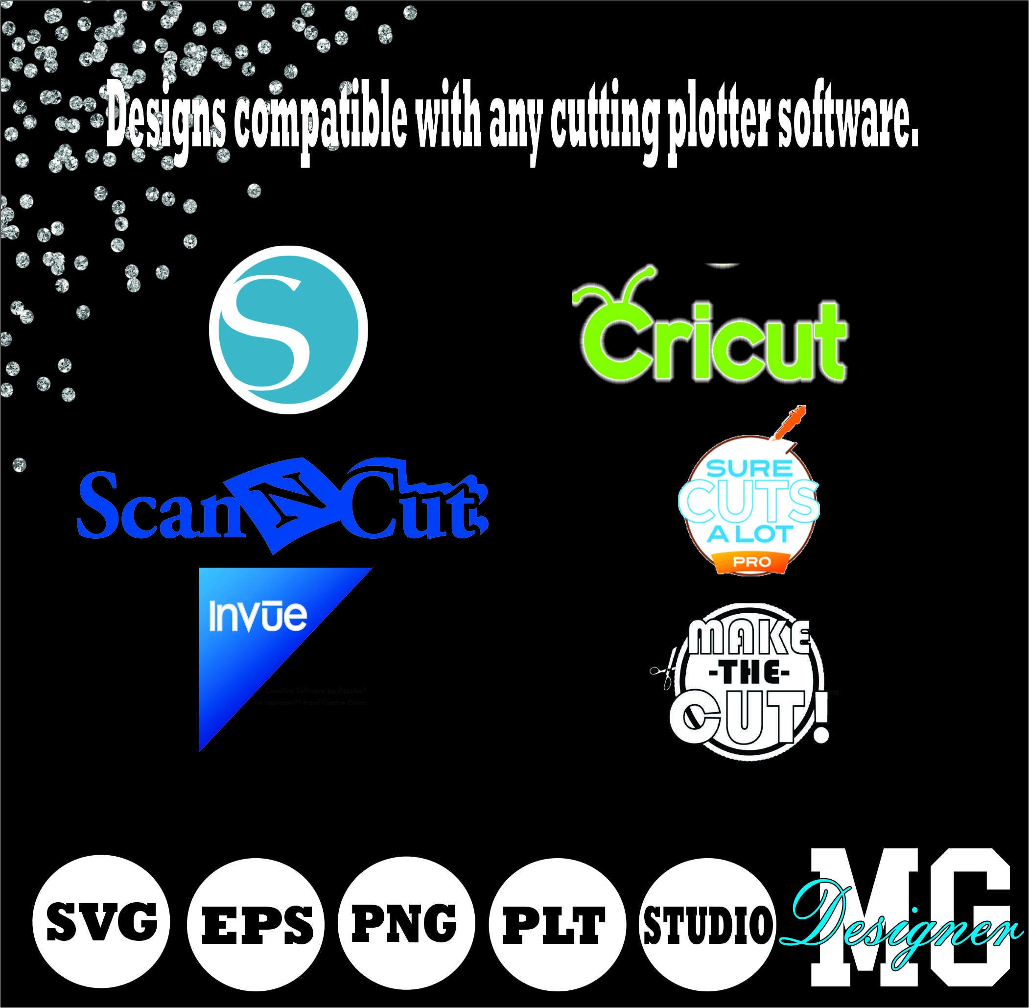 Peace love autism svg rhinestone template svginstant | Etsy