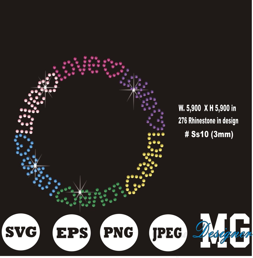 Love Rhinestone Svg, Rhinestone Template Svg, Love Svg Cricut, Girl Svg ...