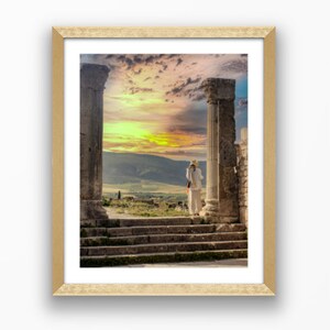 Volubilis Ruins, Northern Morocco, UNESCO World Heritage Site, printable travel photography, photo prints, beautiful landscape