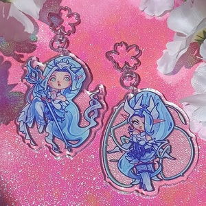 League of Legends KEYCHAINS // CRYSTAL ROSE