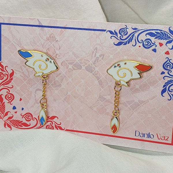 TOGE KISS EARRINGS // Jewelry Set (Necklace + Bracelet)