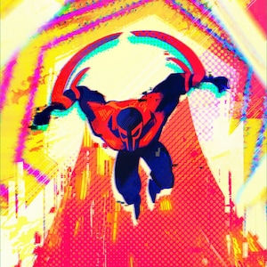 MIGUEL O&#39;HARA // SPIDERMAN 2099 Print (Spiderverse)