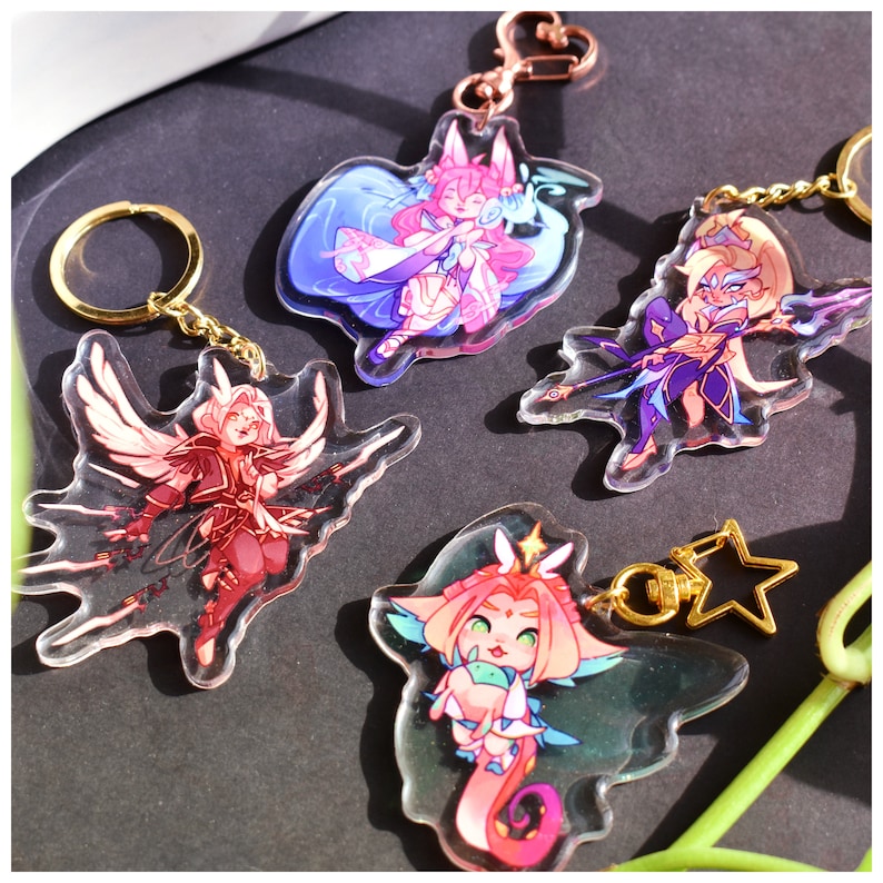 League of Legends KEYCHAINS Etsy