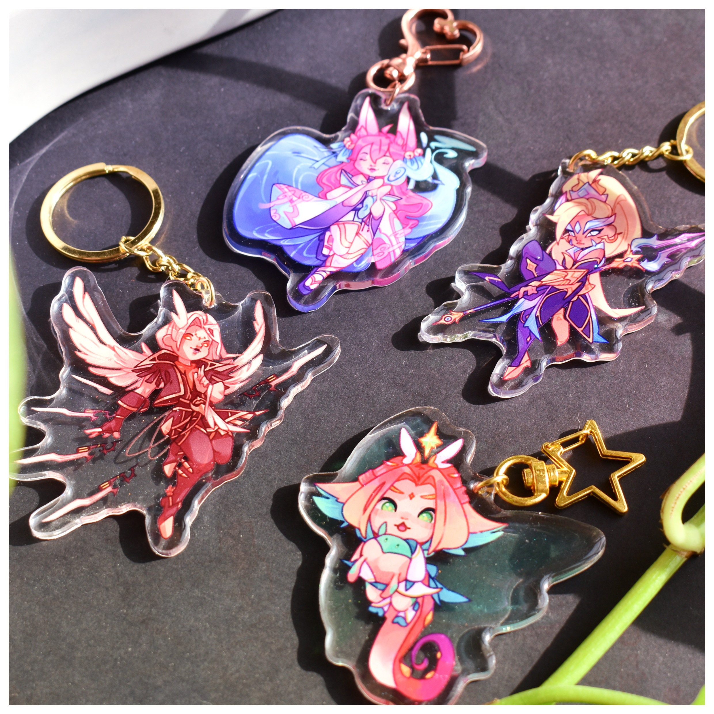 League of Legends Grandmaster Acrylic Keychain - New Zealand