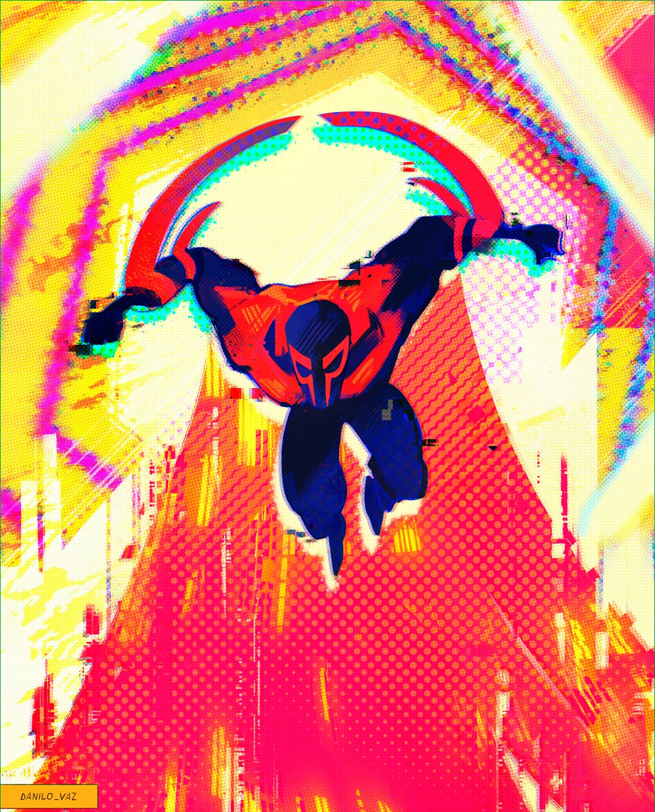 MIGUEL O'HARA // SPIDERMAN 2099 Print (spiderverse) - Etsy