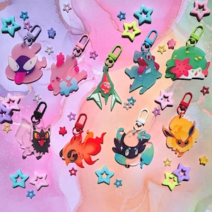 POKEMON // FROSTED KEYCHAINS