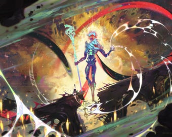 ARCANE // Viktor GLORIOUS EVOLUTION Print (League of Legends)