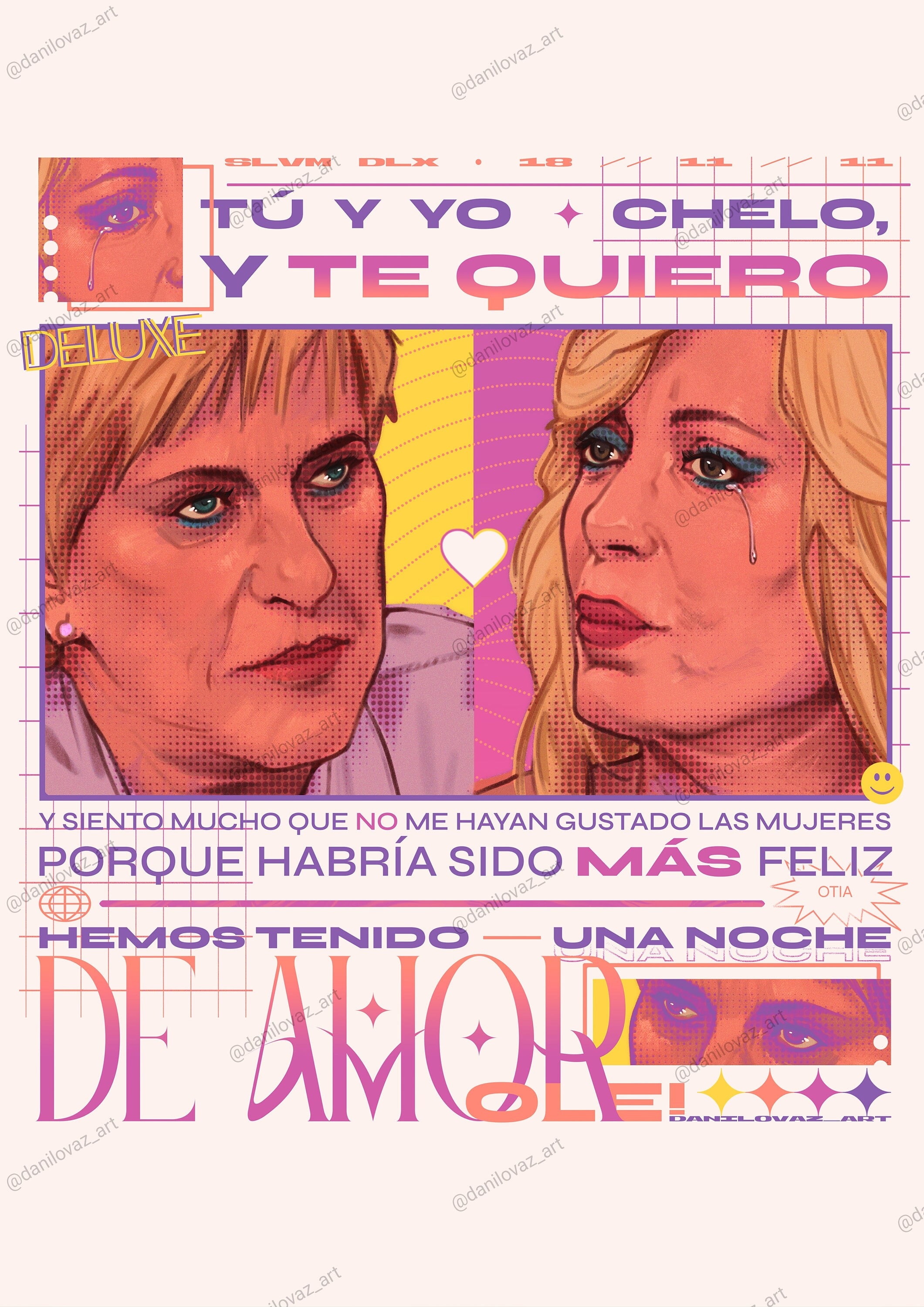 CHELO García Cortés & BÁRBARA Rey / PRINT Night of Love