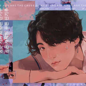 BTS // Jeon Jung-kook Euphoria PRINT KPOP