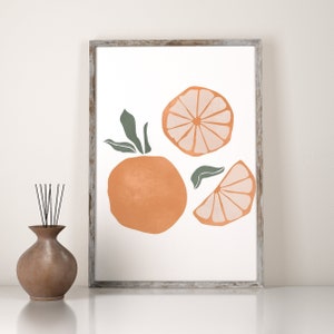 Oranges Wall Art, INSTANT DOWNLOAD, Citrus Print, Kitchen Print, Kitchen Wall Art, Citrus Wall Art, Fruits Print, Oranges Poster, Modern Art