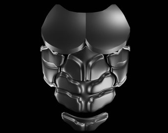 Military Hero/Villain Armour Plate, 3D Model, STL Files