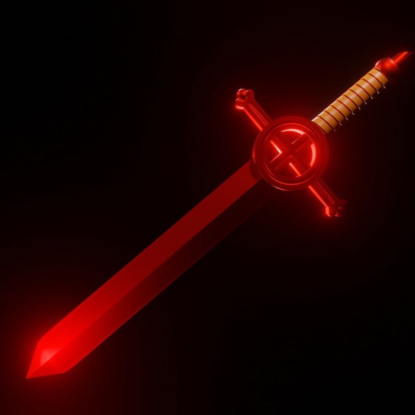 Finn's Demon Blood Sword, Adventure Time, 3D Model, STL File