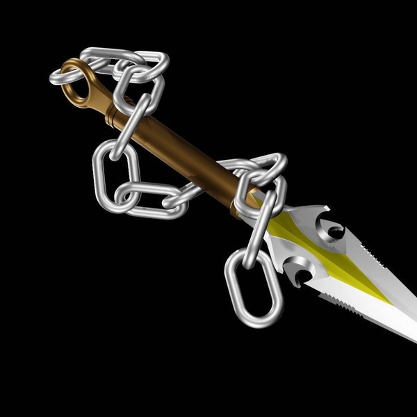 Scorpions Kunai and Chain, Mortal Kombat 2021 Movie, 3D Model, STL File