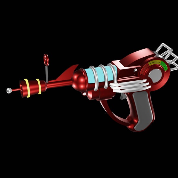 Ray Gun, Call of Duty зомби, 3d -модел, stl файй