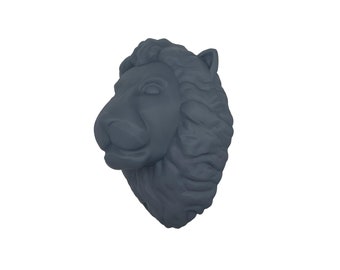 Lion Head Wall Piece , Various Colours And Sizes Available