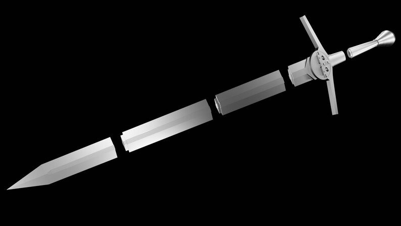 The Witcher Steel Sword 3D Model STL Model | Etsy